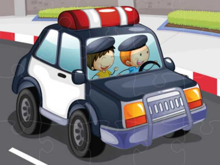 Police Cars Jigsaw Game Unblocked