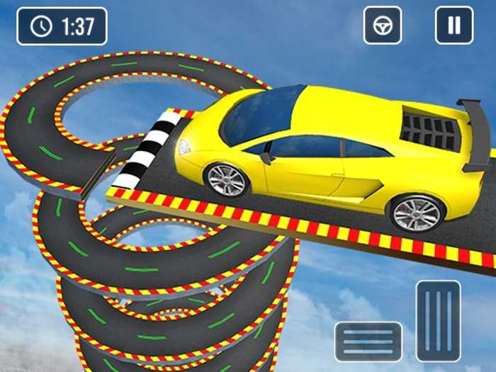 Mega Car Stunt Ramps Games Unblocked