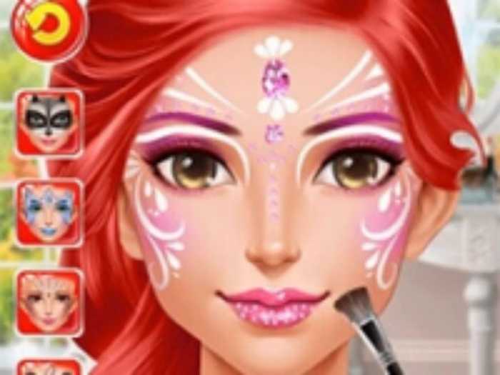 Face Paint Party – Girls Makeover Salon Unblocked