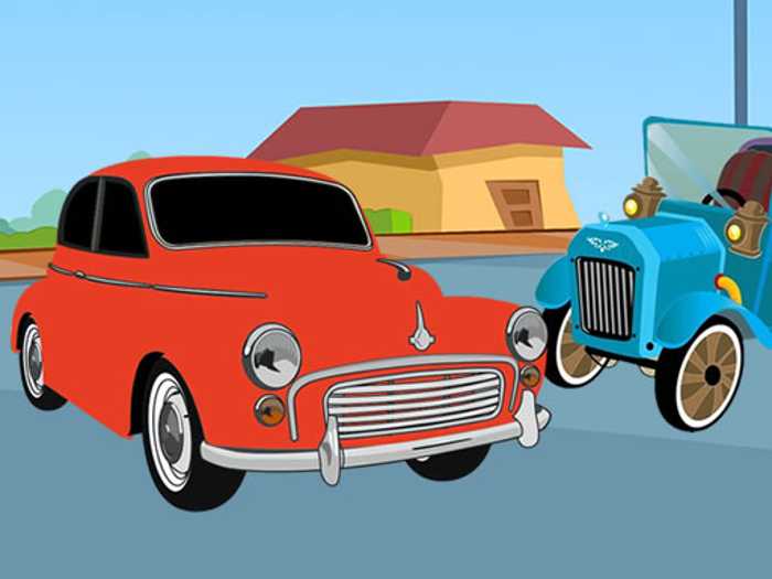 Old Timer Cars Coloring Unblocked