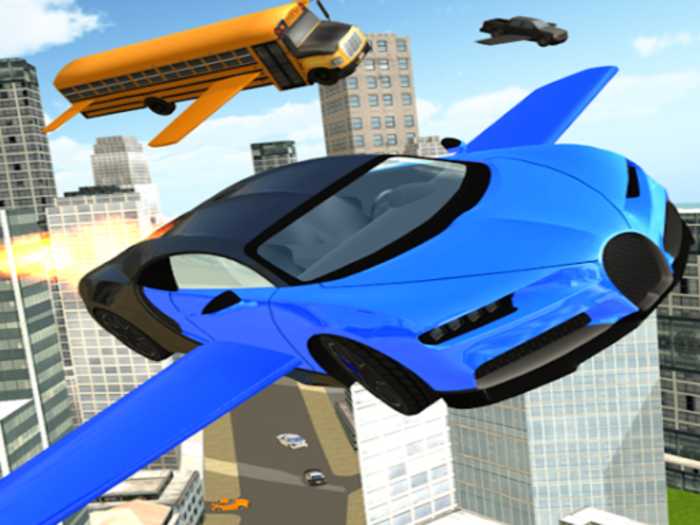 ULTIMATE FLYING CAR CRAZY Unblocked