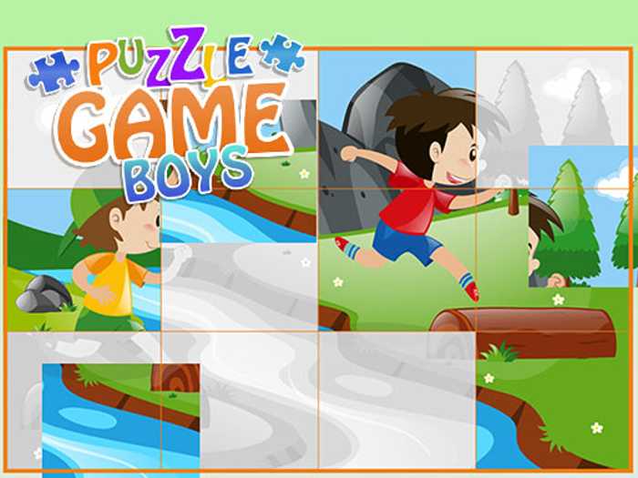 Puzzle Game Boys – Cartoon Unblocked