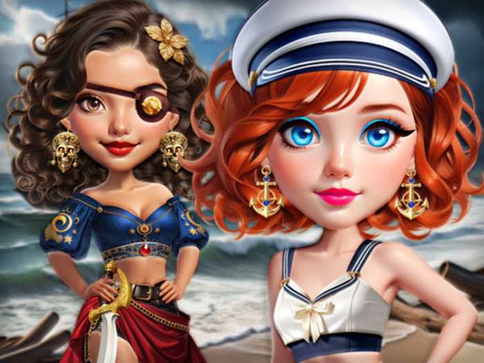 Sailor Chic vs Pirate Charm Unblocked