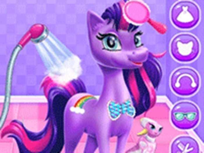 Magical Unicorn Grooming World – Pony Care Unblocked