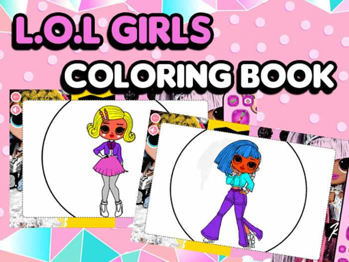 L.O.L OMG Girls Coloring Book Unblocked
