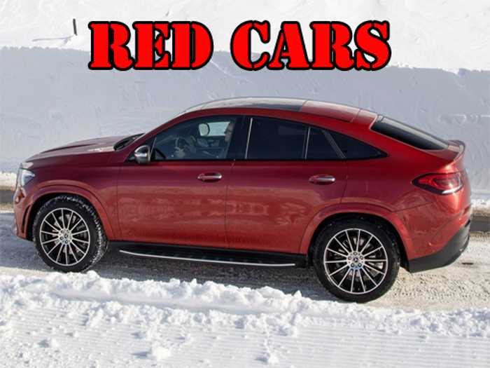 Red GLE Coupe Cars Puzzle Unblocked