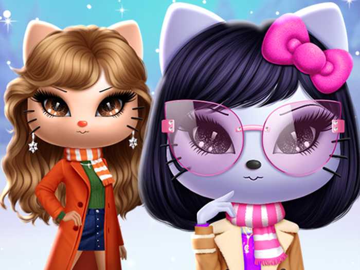Kitty Squad Winter Dress up Unblocked