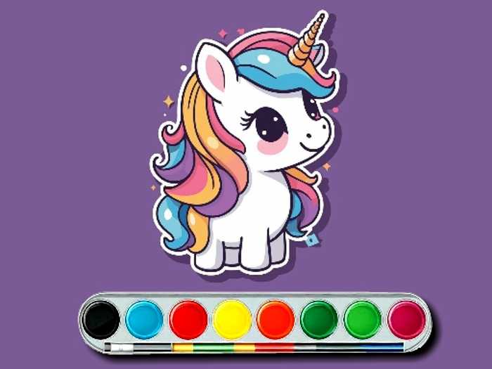 Unicorn Coloring Challenge Unblocked