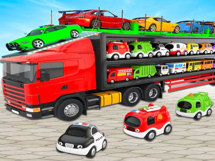 Crazy Car Transport Truck Game Car Transport Trans Unblocked