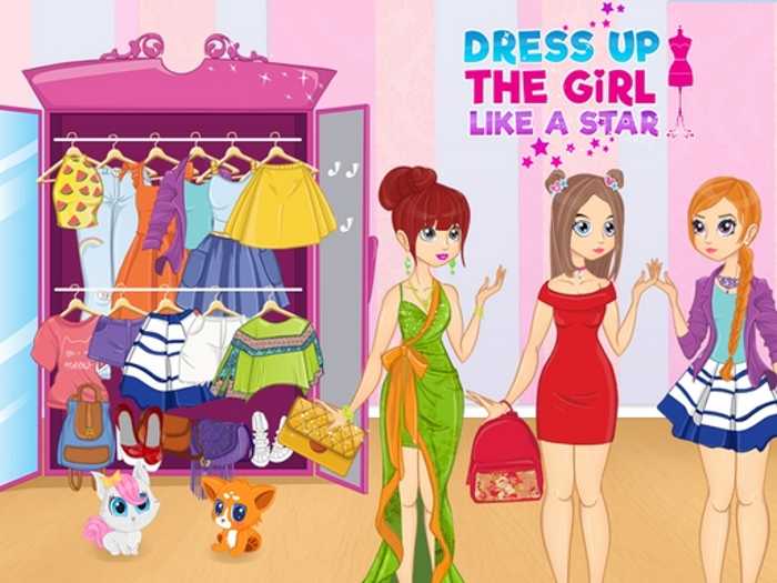 Dress Up The Girl Like A Star Unblocked