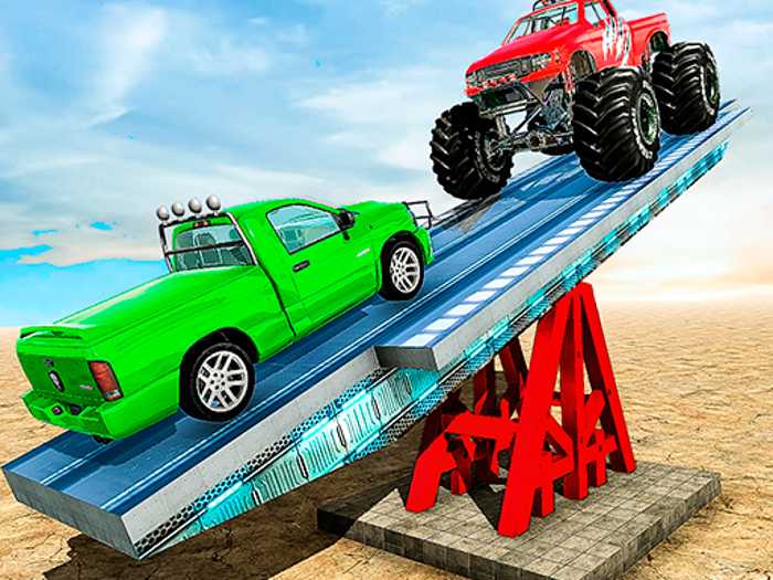 SeeSaw Ramp Car Balance Driving Challenge Unblocked