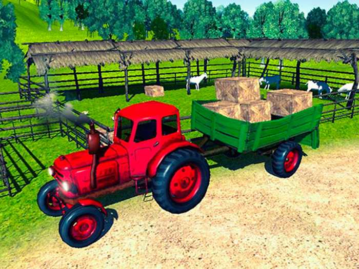 Farmer Tractor Cargo Simulation Unblocked
