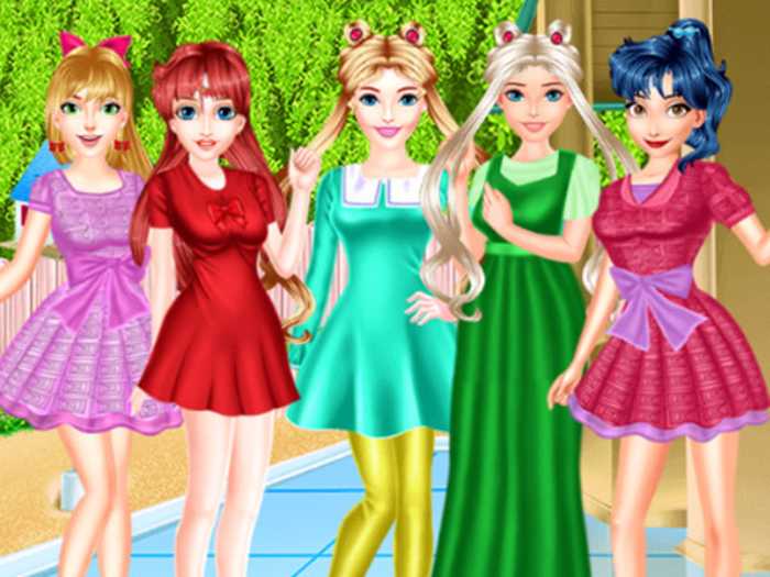 Sailor Girl Casual Outfit Unblocked