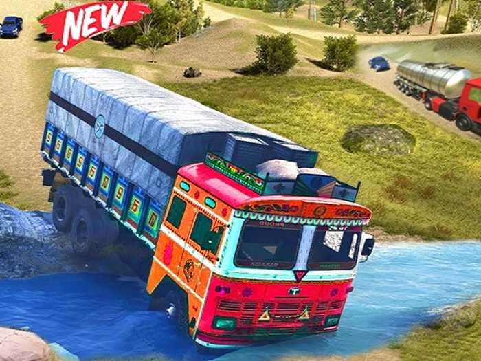 Indian Real Cargo Truck Driving Game Unblocked
