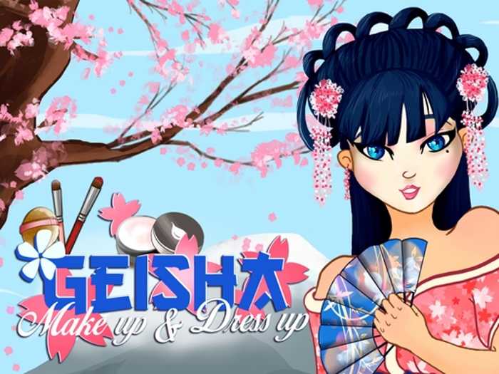 Geisha make up and dress up Unblocked