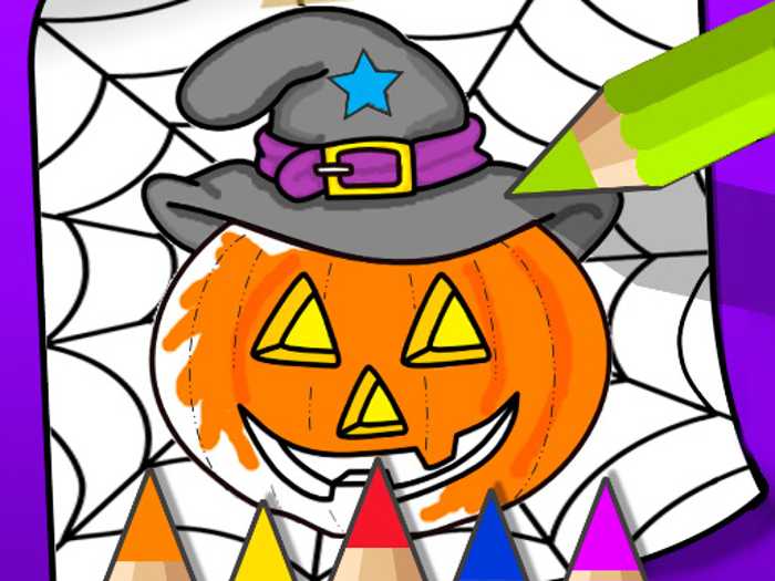 Halloween Coloring Book Game Unblocked