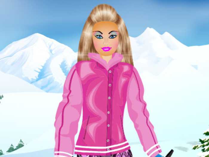 Barbie Snowboard Dress Unblocked