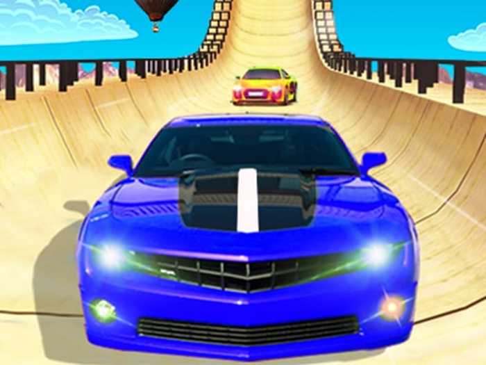 Real Mega Ramp Car Stunt Games Unblocked