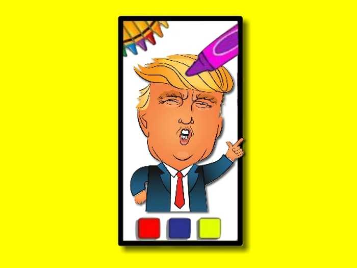 Trump Coloring Time Unblocked