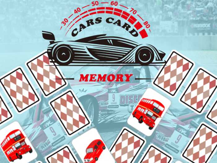 Cars Card Memory Unblocked