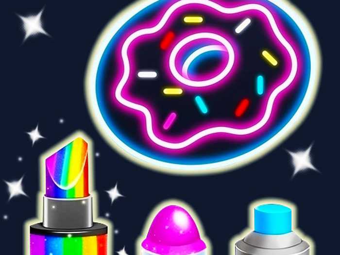 Kids Glow Paint Game Unblocked