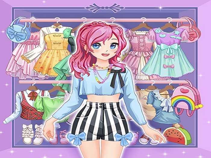 Anime Kawaii : Cute Dress Up Game Unblocked