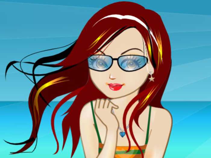 Beach Girl Dressup Unblocked
