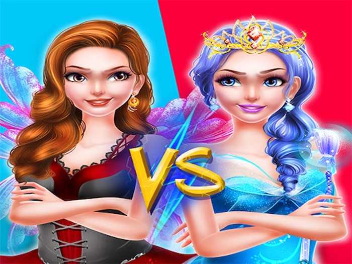 Pro Fairy Princess Dress Up VS Witch Makeup Unblocked