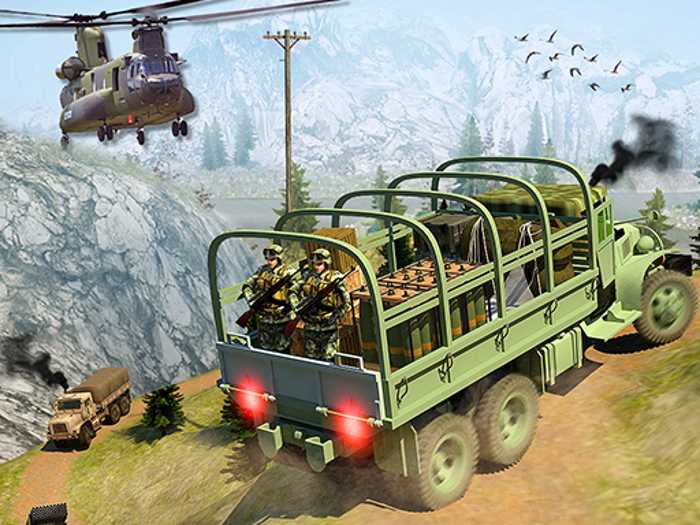 Army Cargo Transport Driving Online Unblocked