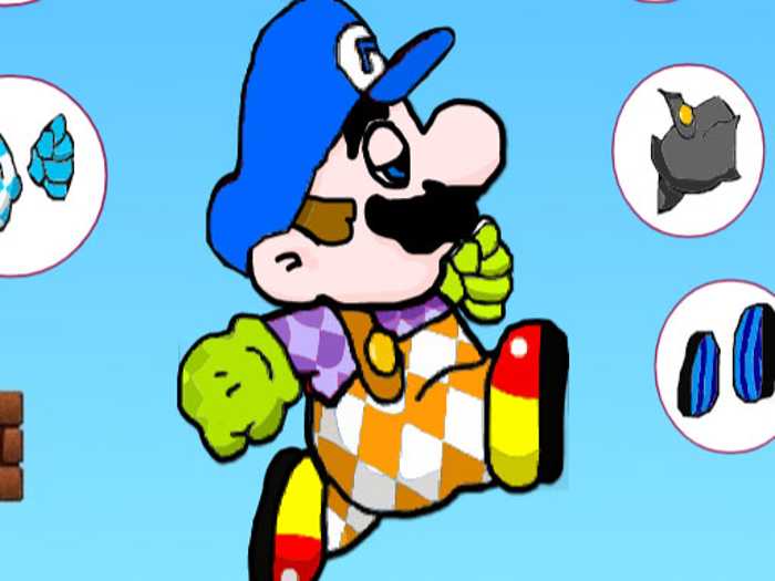 Mario Dressup Unblocked