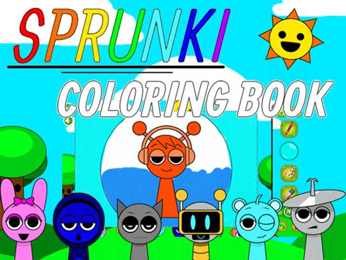 Sprunki Coloring Books Unblocked