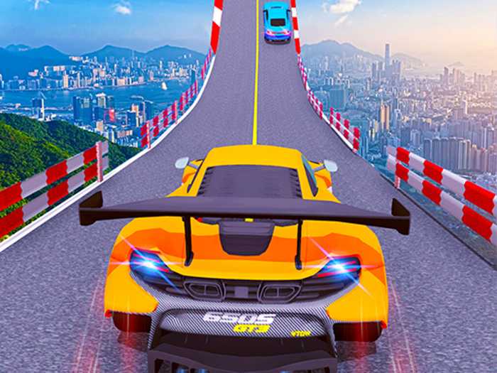 Extreme Ramp Car Stunt Races Game Unblocked