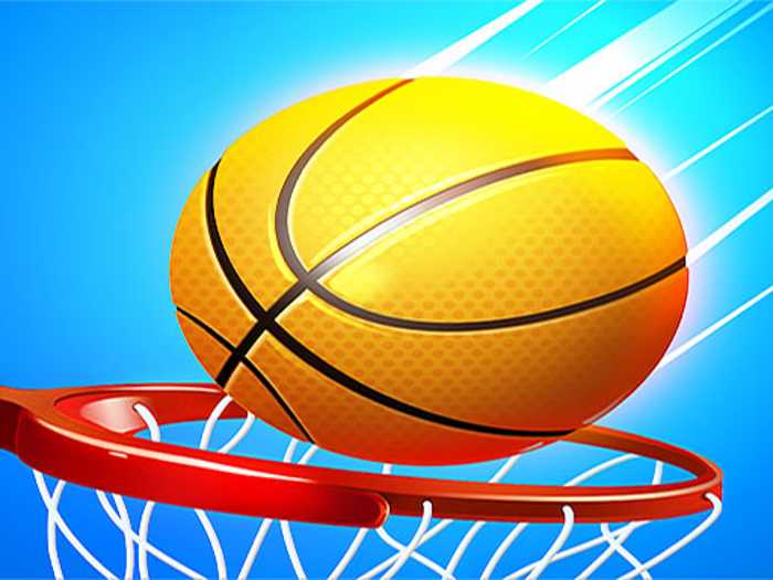 Dunk Ball: Shot The Hoop Basketball Hit Unblocked