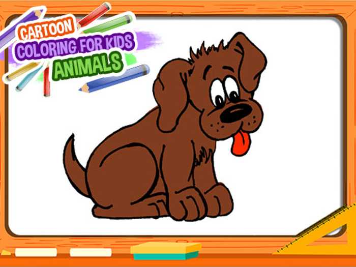 Cartoon Coloring Book for Kids – Animals Unblocked
