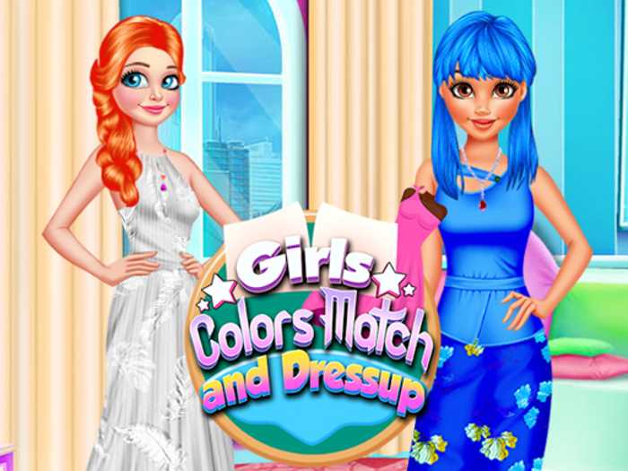Girls Colour Match and Dress up Unblocked