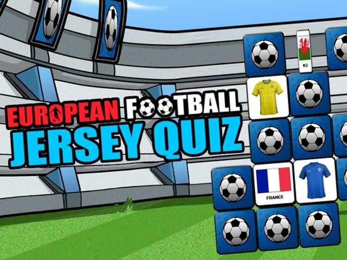 European Football Jersey Quiz Unblocked