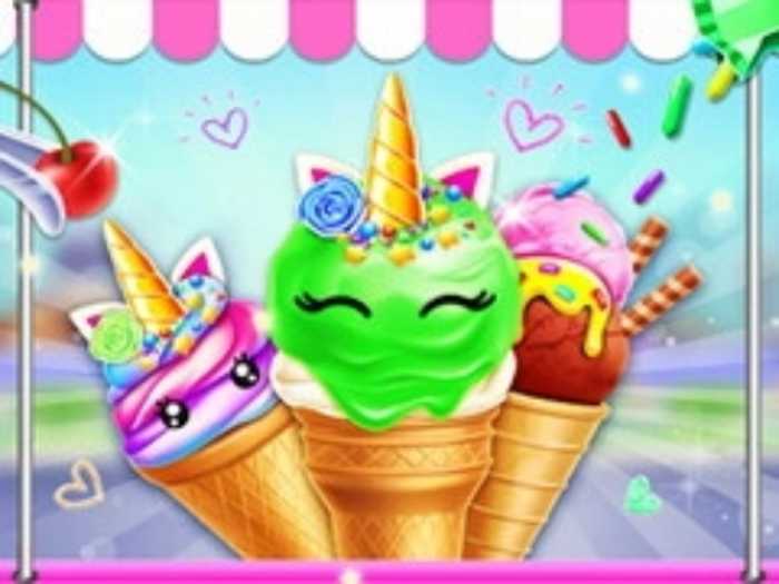 Unicorn Ice Cream Cone Maker Unblocked