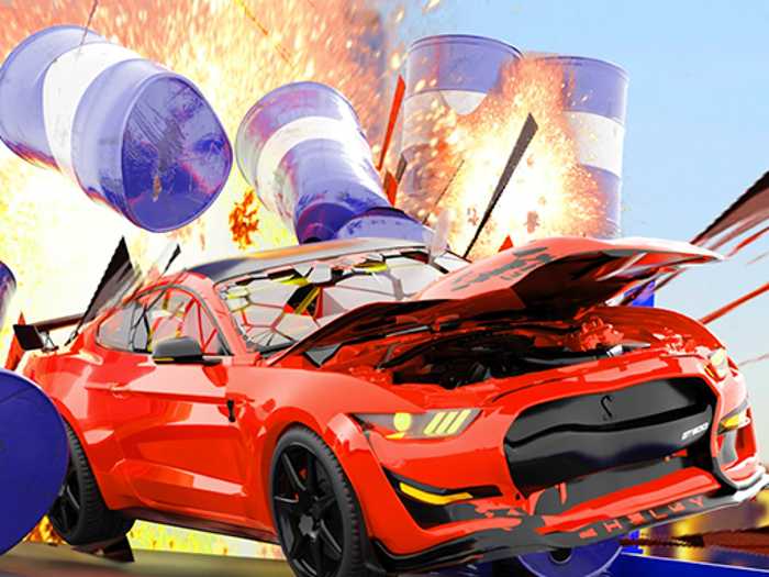Impossible Car Stunt Races: Mega Ramps Unblocked