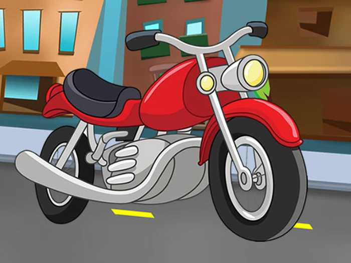 Cartoon Motorbike Jigsaw Unblocked