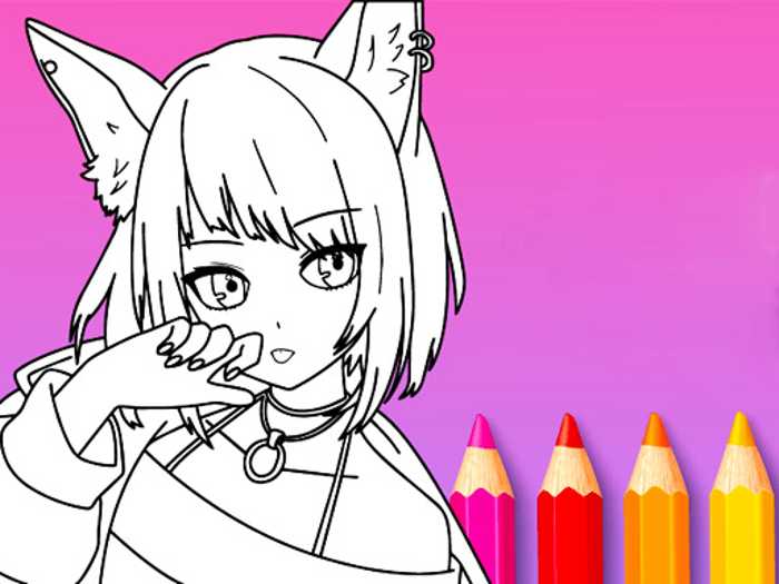 Anime Manga Coloring Book Unblocked