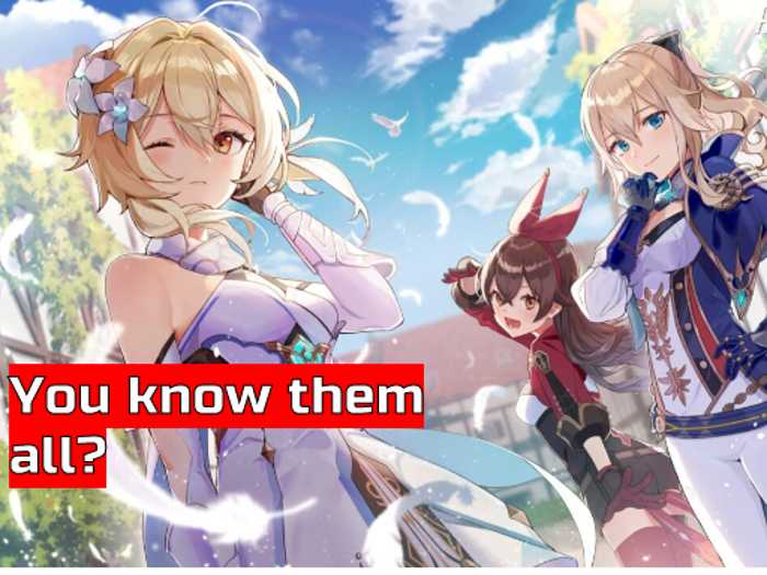 Genshin Impact (Part 1) – Test – Characters Unblocked