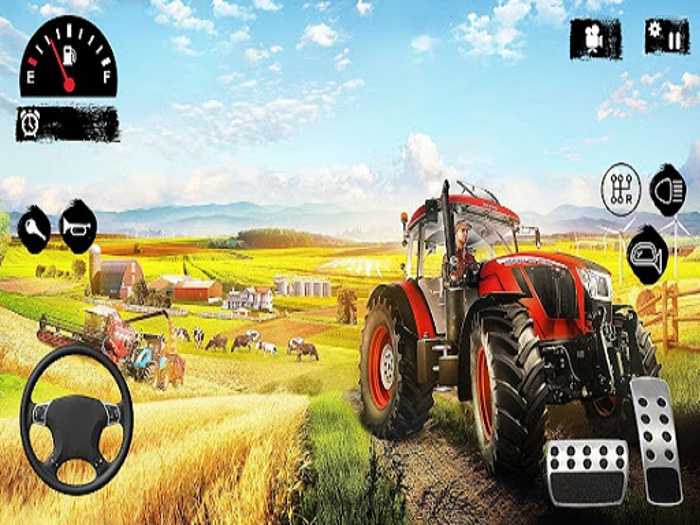 Offroad Tractor Farmer Simulator 2022: Cargo Drive Unblocked