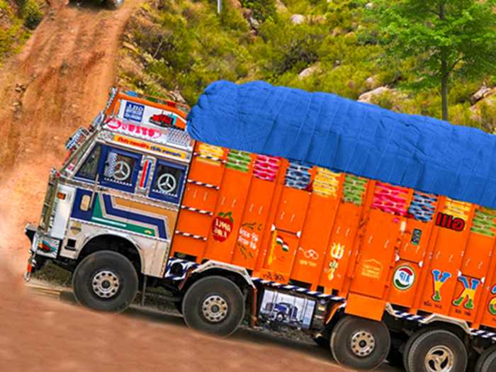 Off Road Truck Cargo Delivery Unblocked