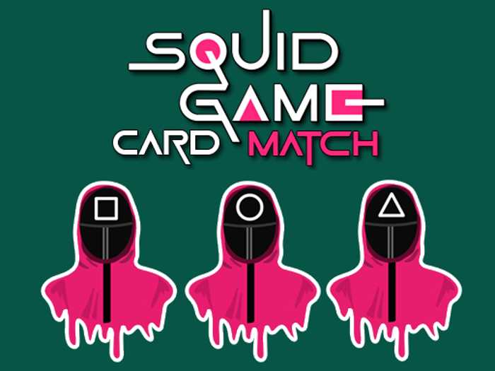 Squid Game Memory Card Match Unblocked
