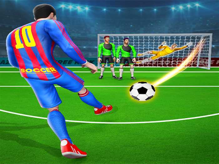Football Strike penalty – Soccer Games Unblocked