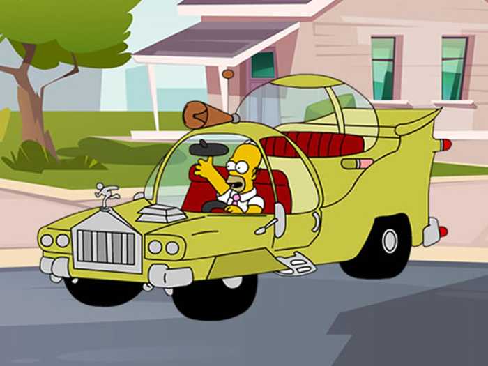 The Simpsons Car Jigsaw Unblocked
