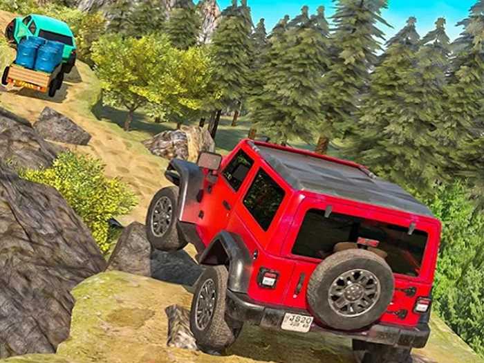 Safari Jeep Car Parking Sim : Jungle Adventure 3D Unblocked