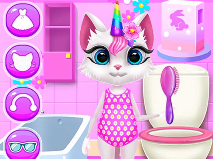 Kitty Unicorn Daily Care Unblocked
