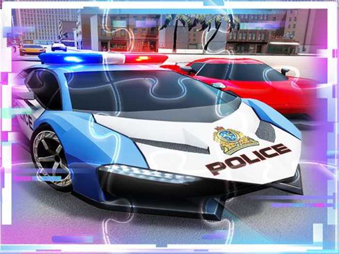 Police Cars Match3 Puzzle Slide Unblocked