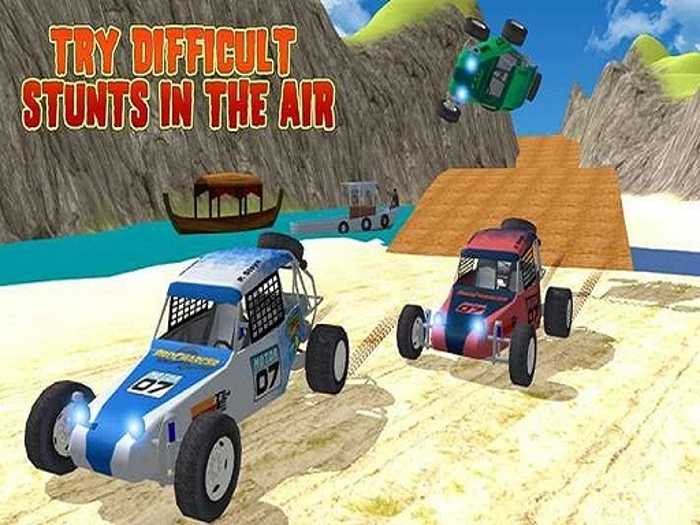 Offroad Kart Beach Stunt : Buggy Car Drive Game Unblocked
